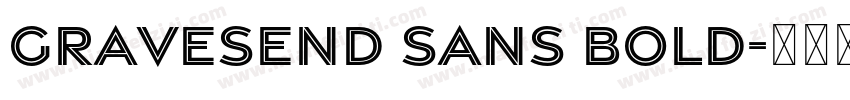 Gravesend Sans Bold字体转换